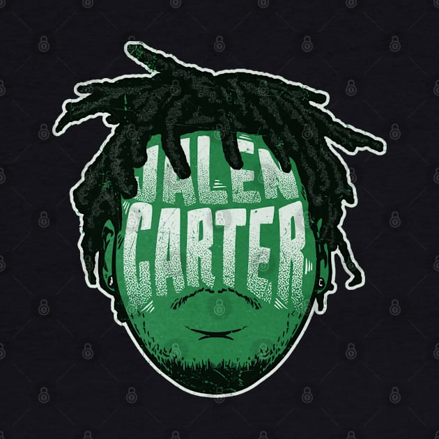 Jalen Carter Philadelphia Player Silhouette by danlintonpro